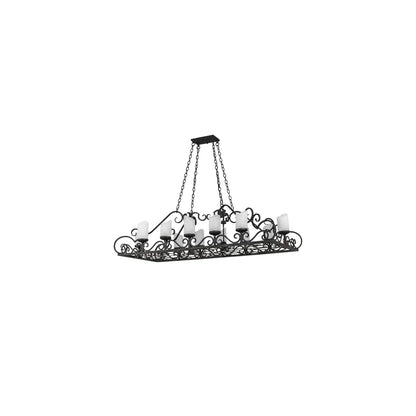 Carlotta 12 Light 31" Wide Linear Chandelier