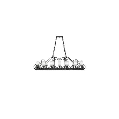 Carlotta 12 Light 31" Wide Linear Chandelier