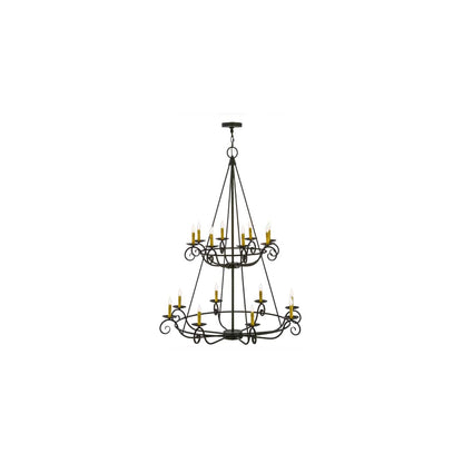 Estrella 16 Light 45" Wide Taper Candle Style Chandelier