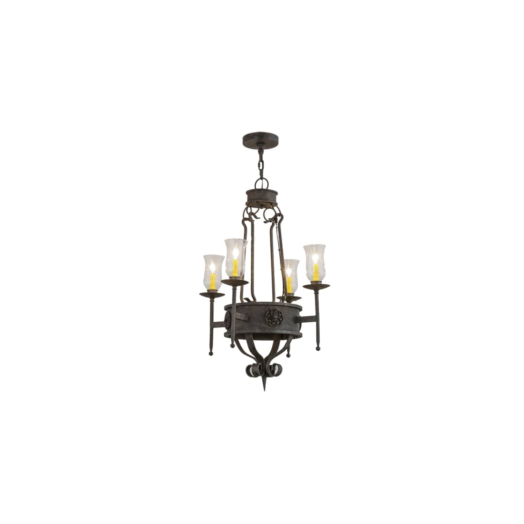 Lorenzo 4 Light 24" Wide Chandelier