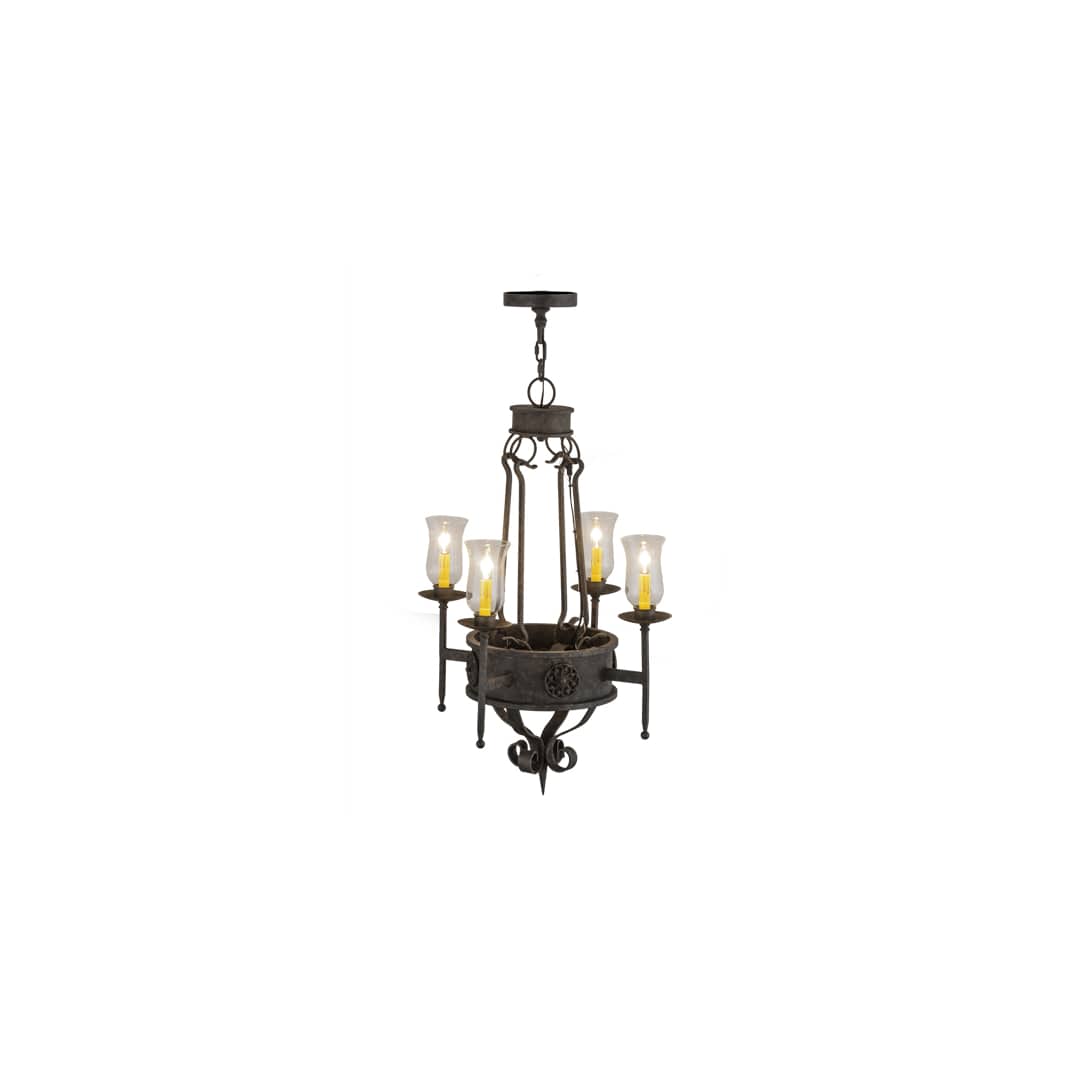 Lorenzo 4 Light 24" Wide Chandelier