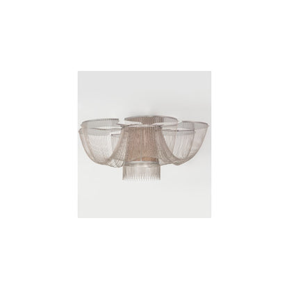 Niagara 8 Light 60" Wide Flush Mount Waterfall Ceiling Fixture
