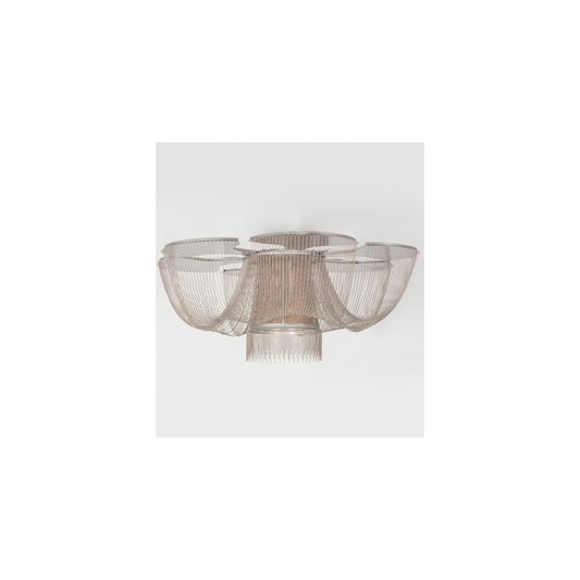 Niagara 8 Light 60" Wide Flush Mount Waterfall Ceiling Fixture