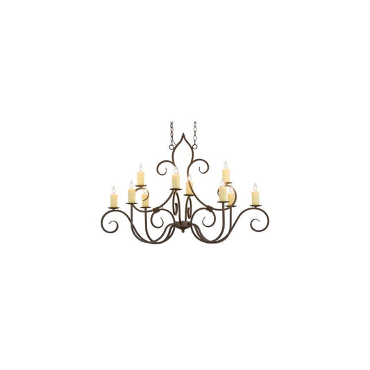 Clifton 10 Light 28" Wide Taper Candle Style Chandelier