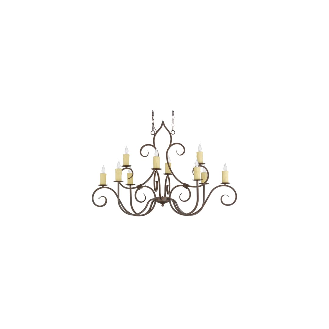 Clifton 10 Light 28" Wide Taper Candle Style Chandelier