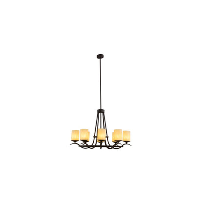 Octavia 8 Light 34" Wide Ring Chandelier