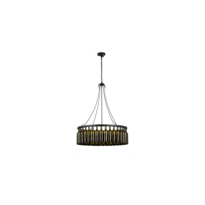 Tuscan Vineyard 12 Light 38" Wide Ring Chandelier