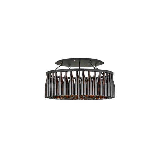 Tuscan Vineyard 12 Light 38" Wide Ring Chandelier