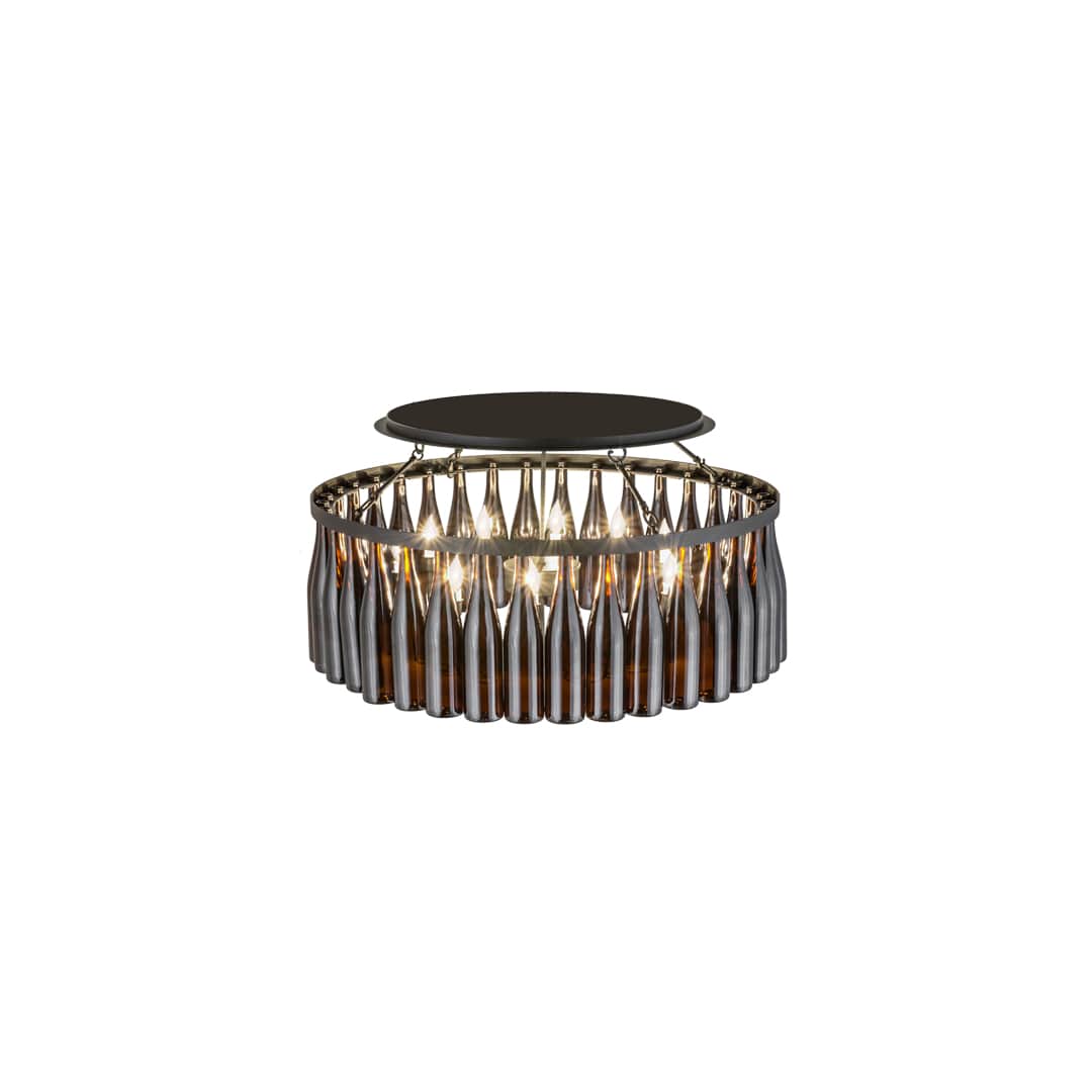 Tuscan Vineyard 12 Light 38" Wide Ring Chandelier