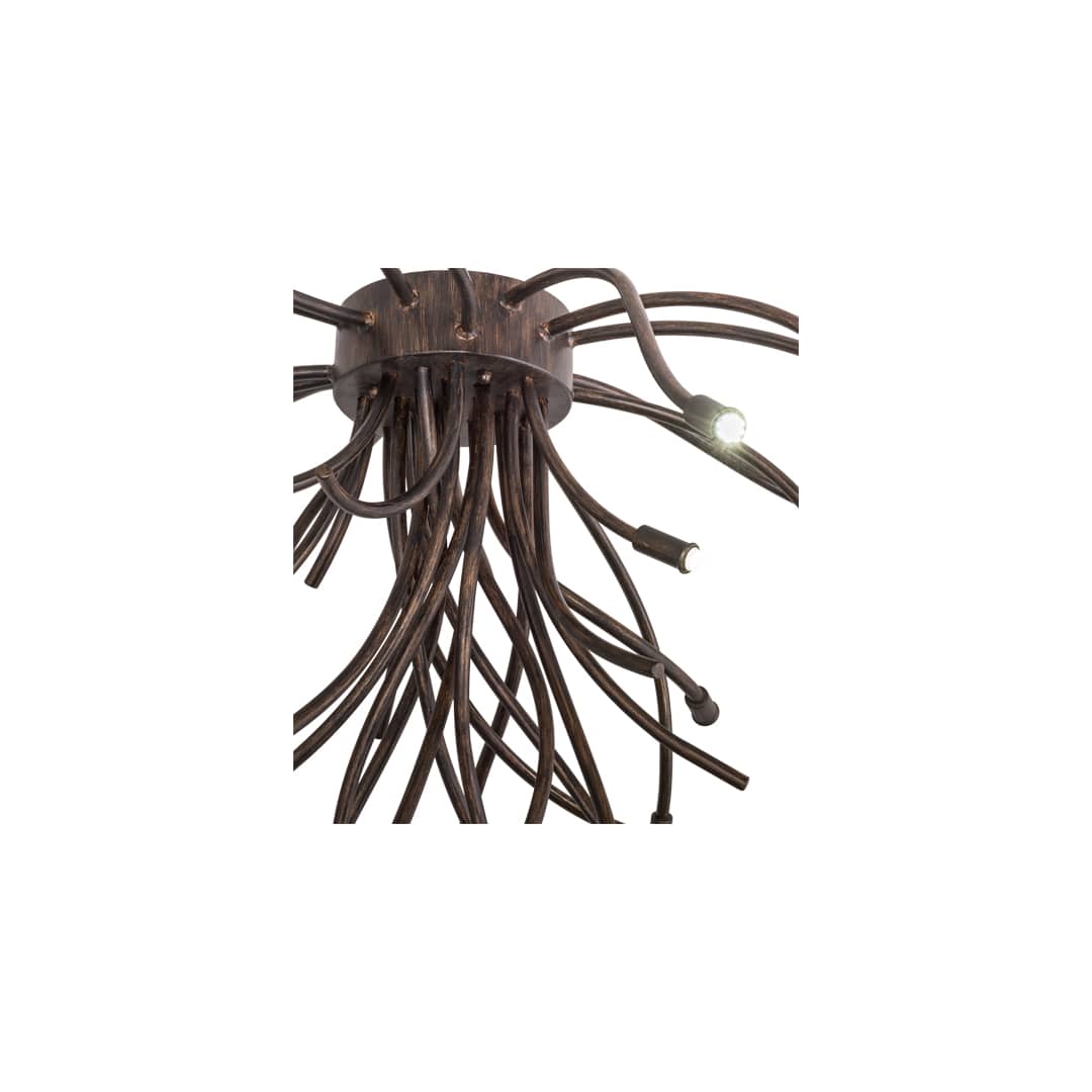 Samara 15 Light 40" Wide Semi-Flush Ceiling Fixture