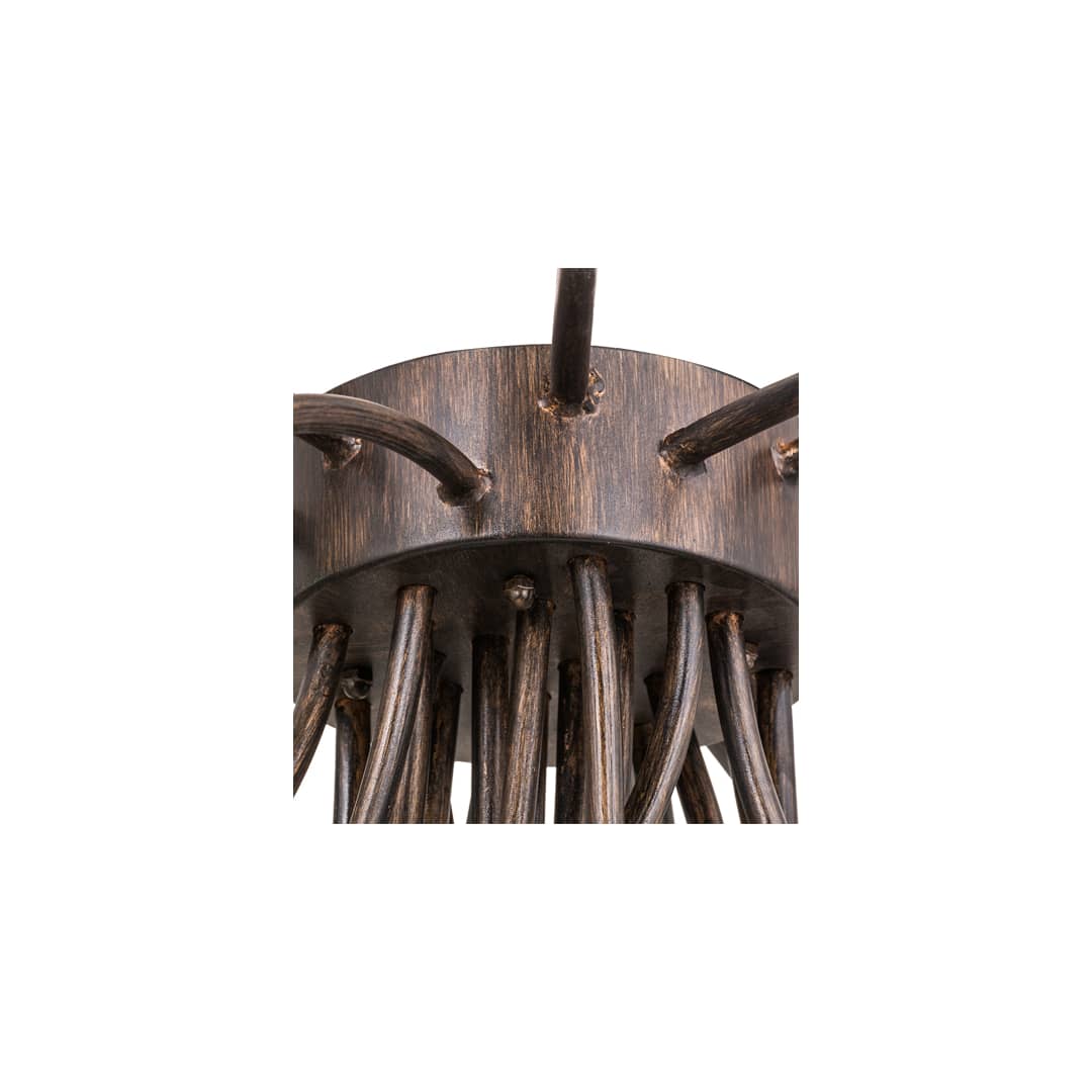 Samara 15 Light 40" Wide Semi-Flush Ceiling Fixture