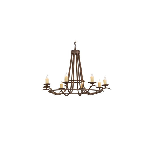 Octavia 8 Light 48" Wide Taper Candle Style Chandelier