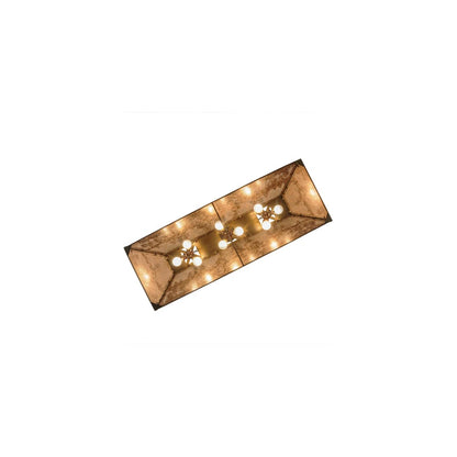 Moose at Lake 9 Light 17" Wide Linear Pendant