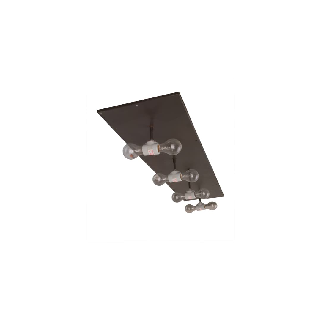 Whispering Pines 8 Light 50" Wide Flush Mount Ceiling Fixture