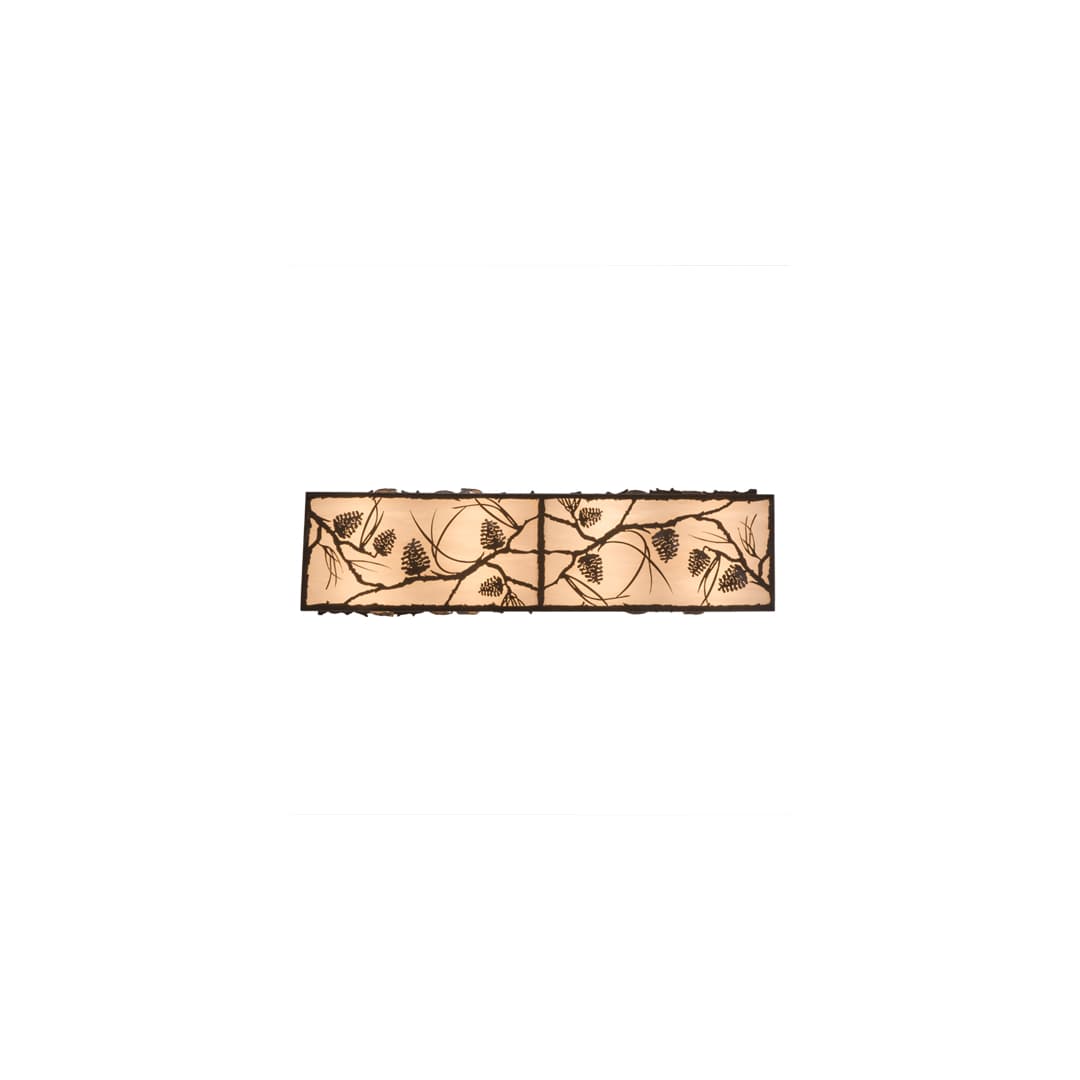 Whispering Pines 8 Light 50" Wide Flush Mount Ceiling Fixture