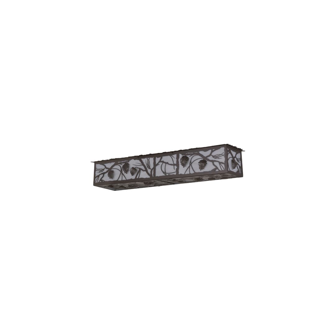 Whispering Pines 8 Light 50" Wide Flush Mount Ceiling Fixture