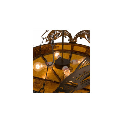 Catch of the Day 4 Light 27" Wide Pendant