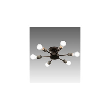 Cilindro 6 Light 36" Wide Flush Mount Drum Ceiling Fixture