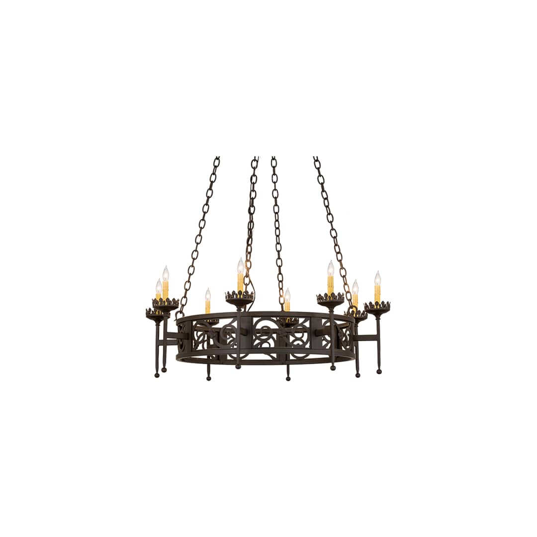 Majella 8 Light 42" Wide Taper Candle Style Chandelier