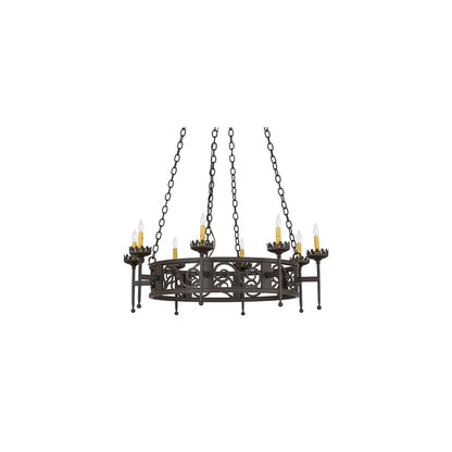 Majella 8 Light 42" Wide Taper Candle Style Chandelier