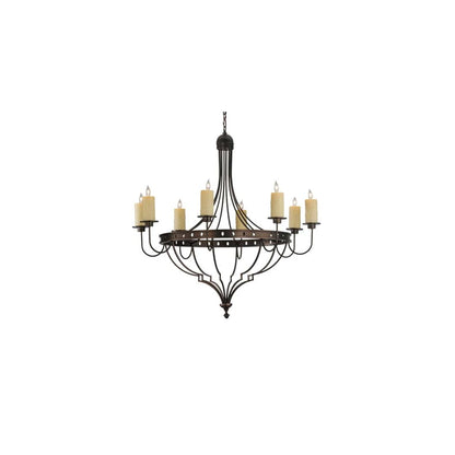 Bottini 8 Light 48" Wide Taper Candle Style Chandelier
