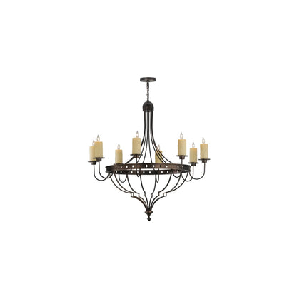 Bottini 8 Light 48" Wide Taper Candle Style Chandelier