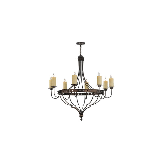 Bottini 8 Light 48" Wide Taper Candle Style Chandelier