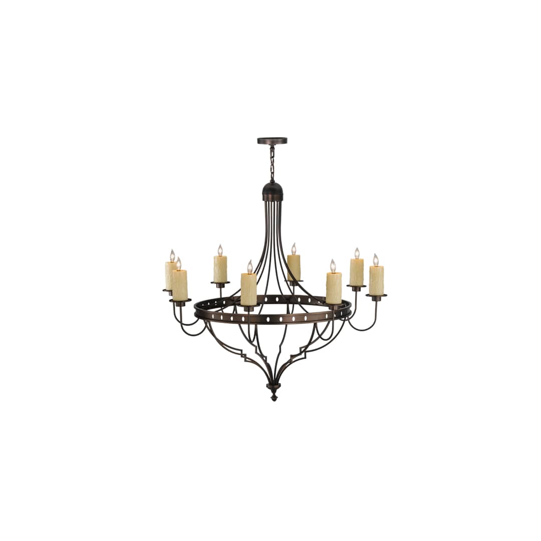 Bottini 8 Light 48" Wide Taper Candle Style Chandelier