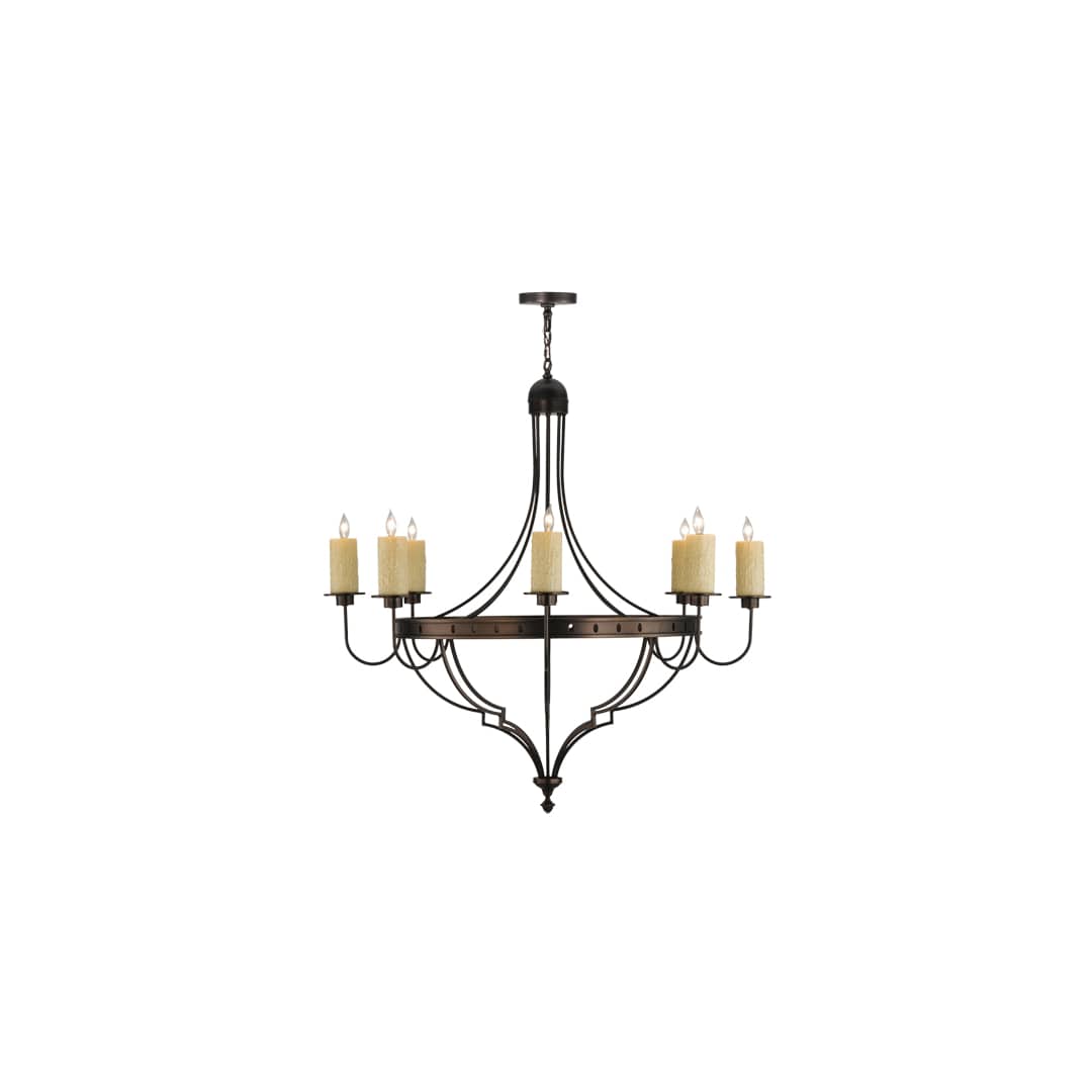 Bottini 8 Light 48" Wide Taper Candle Style Chandelier