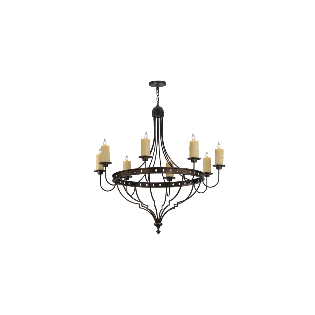 Bottini 8 Light 48" Wide Taper Candle Style Chandelier