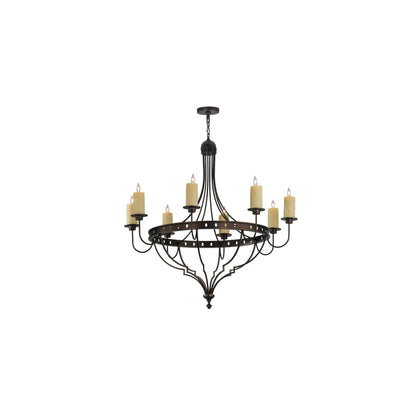 Bottini 8 Light 48" Wide Taper Candle Style Chandelier