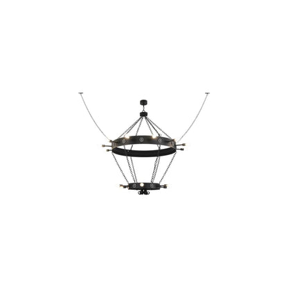 Korset 18 Light 65" Wide Ring Chandelier