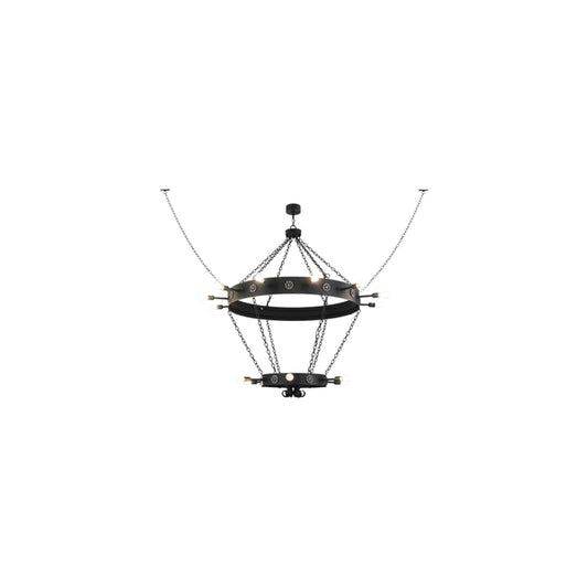 Korset 18 Light 65" Wide Ring Chandelier