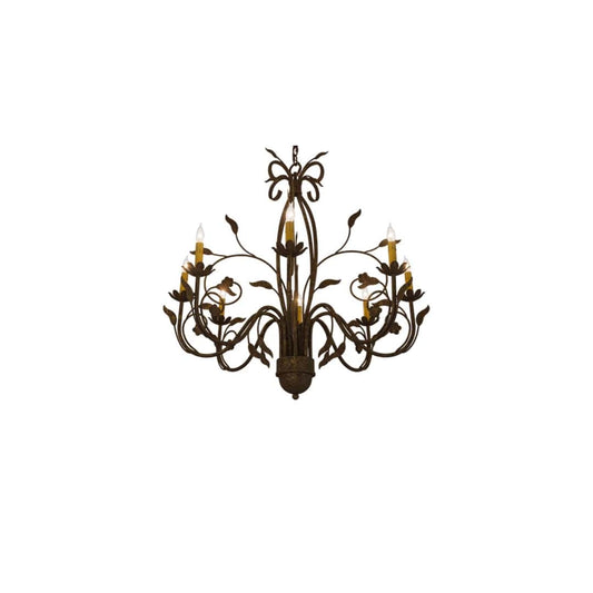 Bordeaux 8 Light 36" Wide Taper Candle Style Chandelier