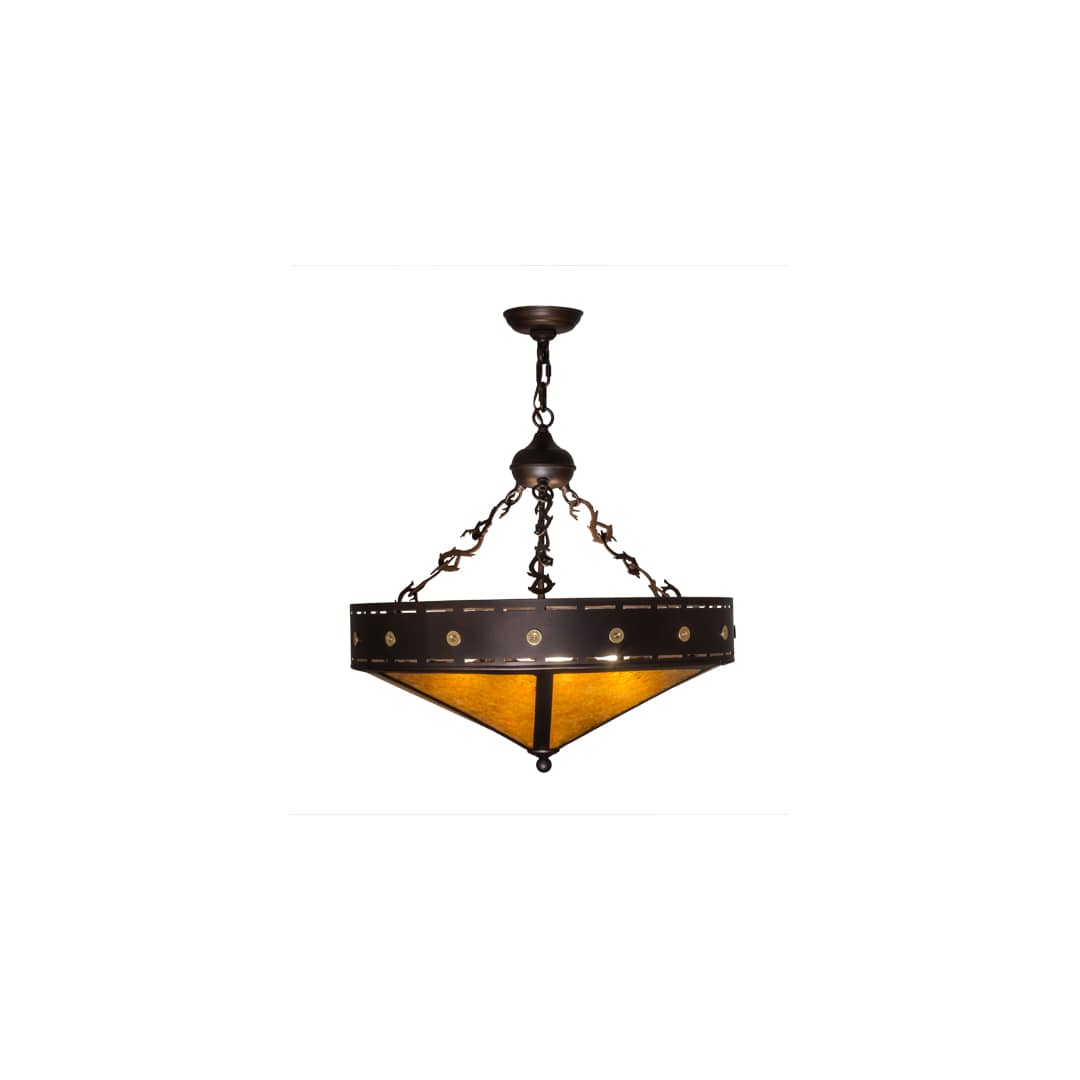 Craftsman 4 Light 24" Wide Pendant