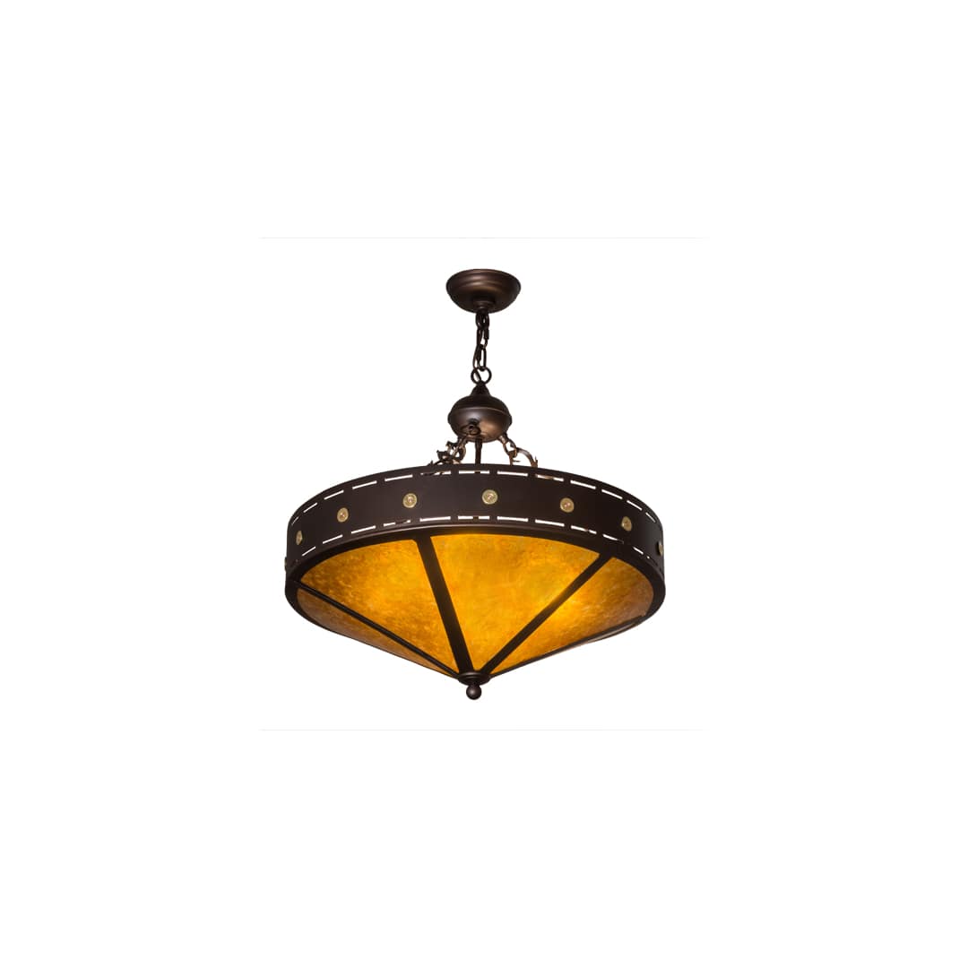 Craftsman 4 Light 24" Wide Pendant