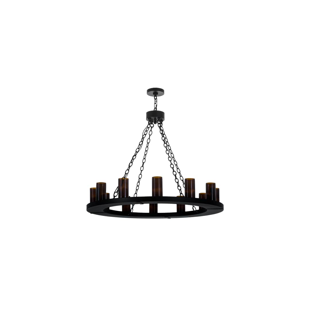 Loxley 12 Light 42" Wide Ring Chandelier