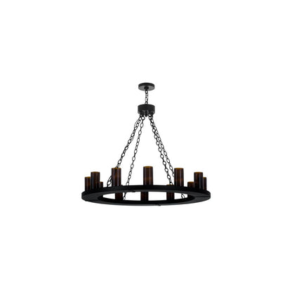 Loxley 12 Light 42" Wide Ring Chandelier