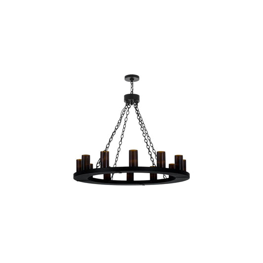 Loxley 12 Light 42" Wide Ring Chandelier