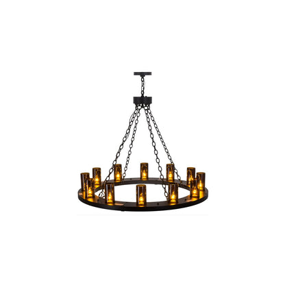 Loxley 12 Light 42" Wide Ring Chandelier