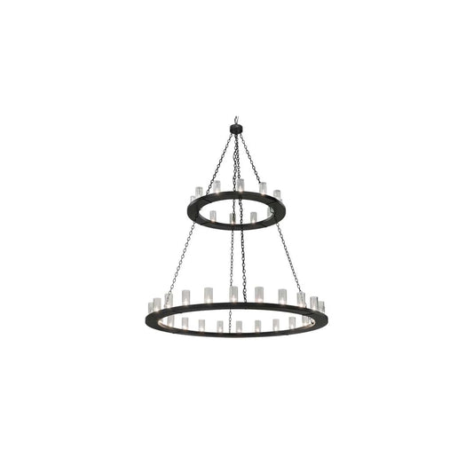 Loxley 36 Light 72" Wide Ring Chandelier