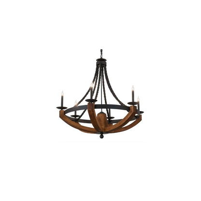 Doyle 6 Light 42" Wide Taper Candle Style Chandelier