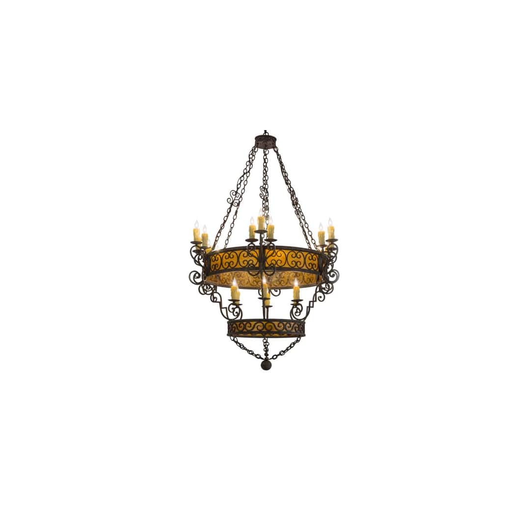 Isabo 24 Light 48" Wide Taper Candle Style Chandelier