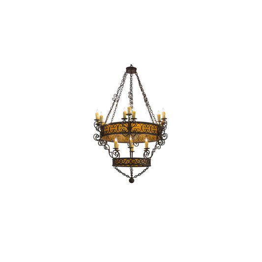 Isabo 24 Light 48" Wide Taper Candle Style Chandelier