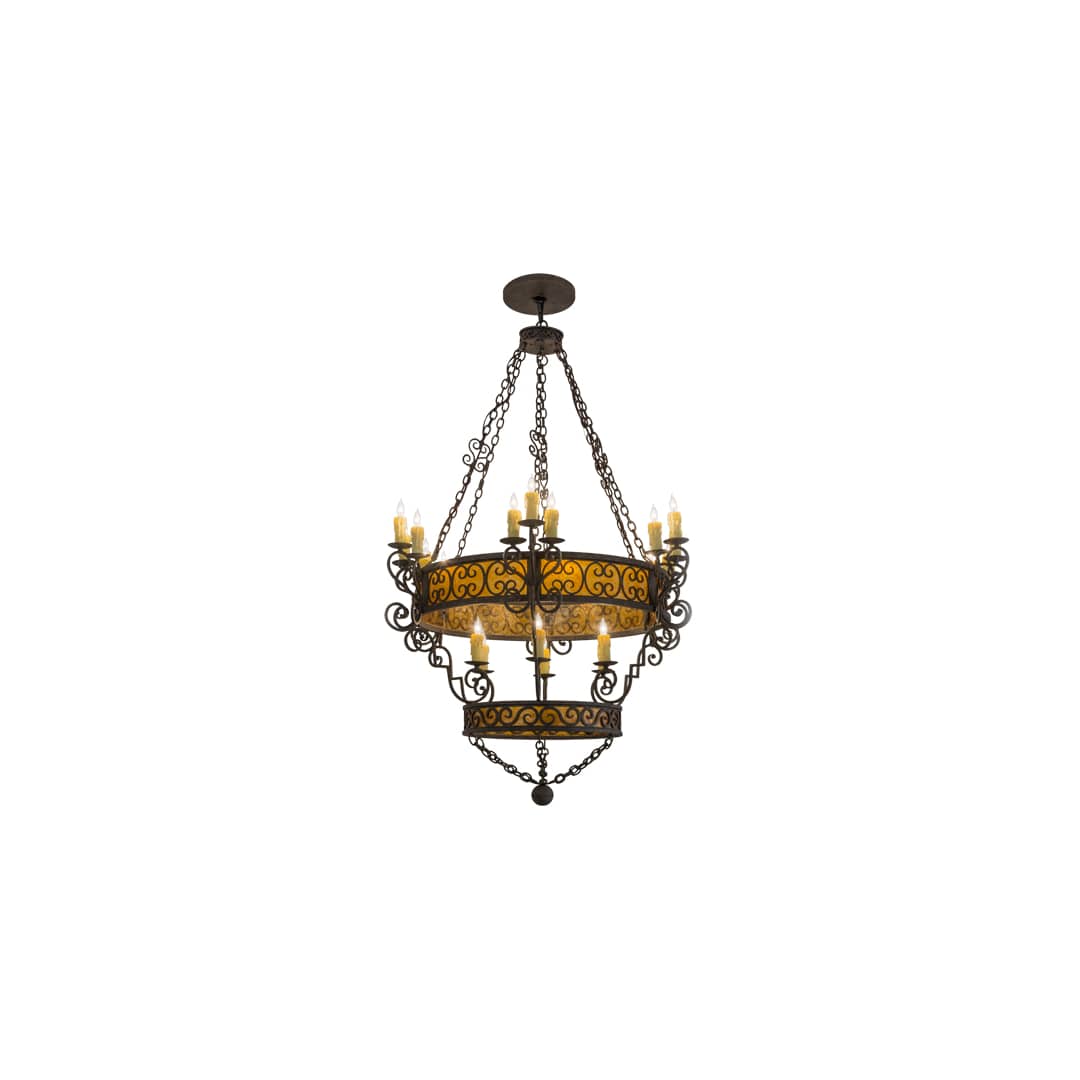 Isabo 24 Light 48" Wide Taper Candle Style Chandelier