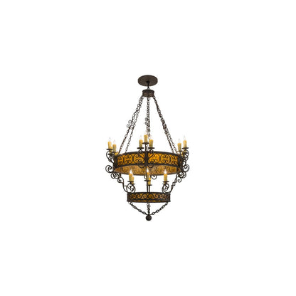 Isabo 24 Light 48" Wide Taper Candle Style Chandelier