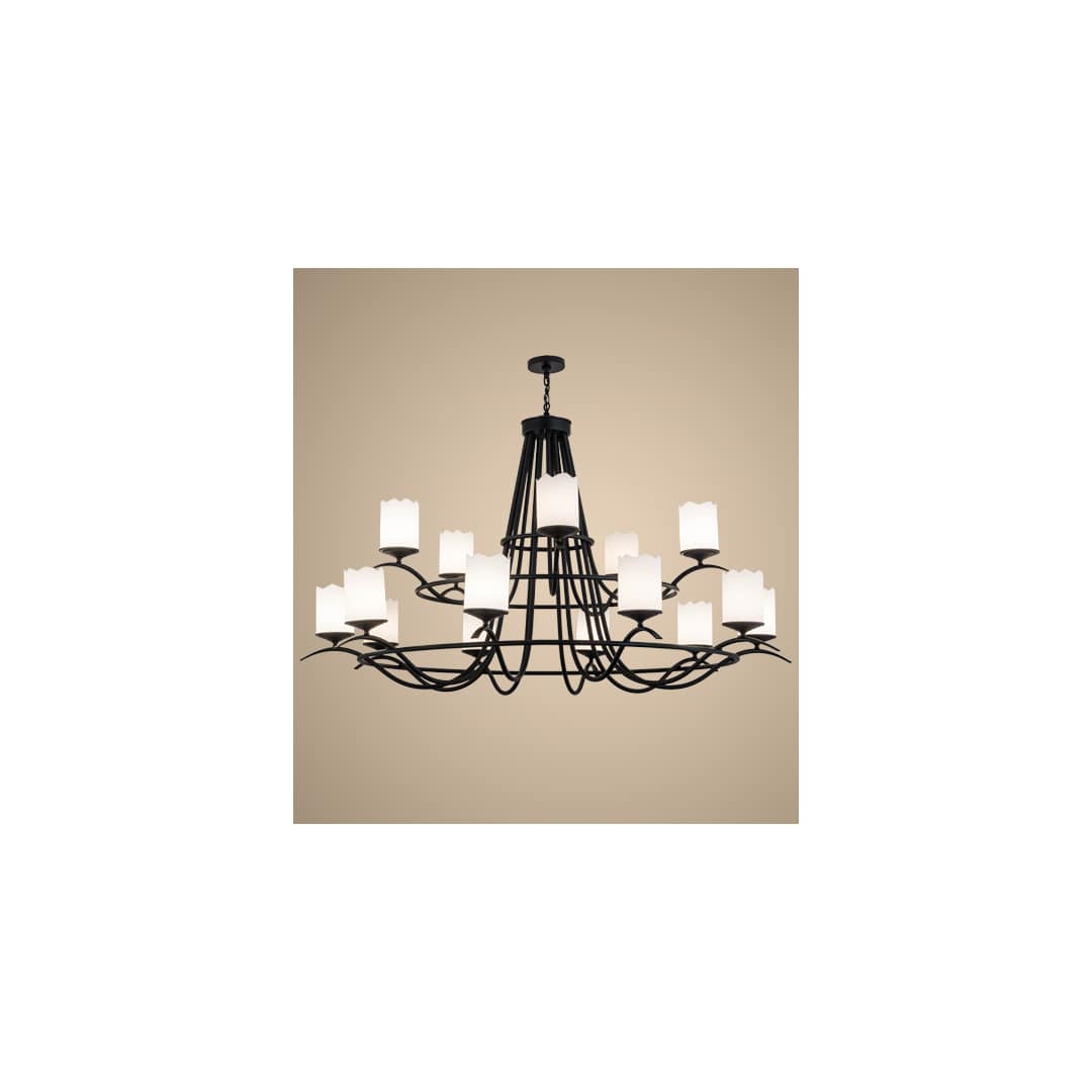 Octavia 15 Light 78" Wide Ring Chandelier