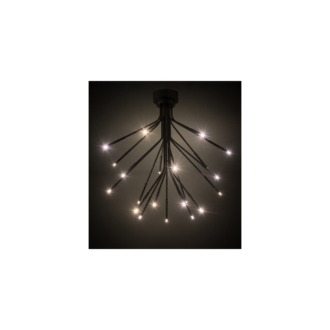 Galassia 21 Light 28" Wide Semi-Flush Ceiling Fixture