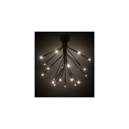 Galassia 21 Light 28" Wide Semi-Flush Ceiling Fixture