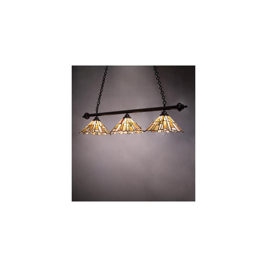 Jadestone 3 Light 13" Wide Linear Pendant